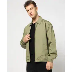 yousta Men Regular Fit Zip-Front Jacket-picture-15