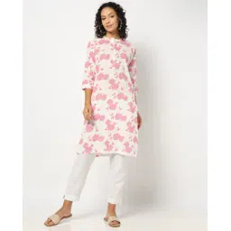 yousta Women Floral Print Straight Kurta-picture-15
