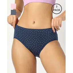 yousta Women Pack of 3 Printed Hipster Panties-picture-10