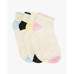 yousta Women Pack of 4 Ankle-Length Socks-picture-37