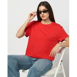 yousta Women Regular Fit Crew-Neck Jersey-picture-21