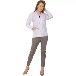 Youth Robe YR Full Sleeve White Cotton Lab Coat for Men & Women (Size XL)-picture-38