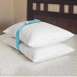 ypoloipo LUXURY Polyester Fibre Solid Sleeping Pillow Pack of 2-picture-28