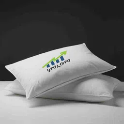 ypoloipo LUXURY Polyester Fibre Solid Sleeping Pillow Pack of 2-picture-30