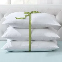 ypoloipo LUXURY Polyester Fibre Solid Sleeping Pillow Pack of 3-picture-21
