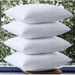 ypoloipo LUXURY Polyester Fibre Solid Sleeping Pillow Pack of 4-picture-18