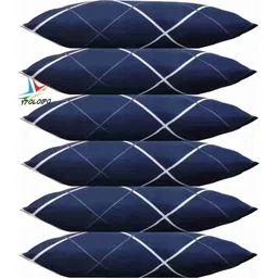 ypoloipo LUXURY Polyester Fibre Solid Sleeping Pillow Pack of 6-picture-13