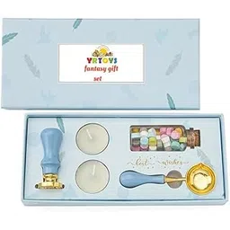 YRTOYS Wax Seal Stamp Kit, Seal Stamp Kit, Wax Seal Kit, Wax Seal Stamp with Sealing, Wax Melting Spoon, Wooden Handle Stamp for Craft, Invitations, Letter, Envelopes (Wax Seal Stamp - B)-picture-23