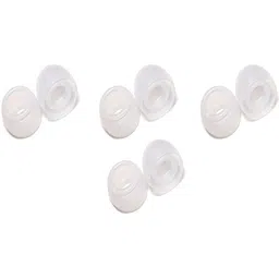 YTM 8 Pcs (4 Pair) Earphone silicon Earbuds tips In The Ear Headphone Cushion (Size- M) In The Ear Headphone Cushion-picture-11