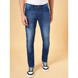 YU by Pantaloons Blue Cotton Slim Fit Jeans-picture-26