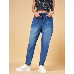 YU by Pantaloons Blue Mid Rise Jeans-picture-19