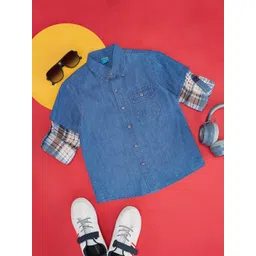 YU by Pantaloons Boys Cotton Opaque Casual Shirt-picture-27