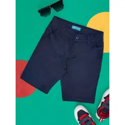 YU by Pantaloons Boys Mid-Raise Pure Cotton Sports Shorts-picture-39