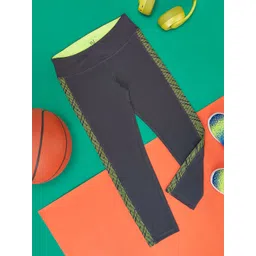 YU by Pantaloons Girls Striped Mid-Rise Track Pants-picture-20