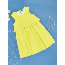YU by Pantaloons Kids Green Regular Fit Dress-picture-28