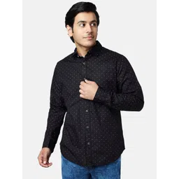 YU by Pantaloons Men Slim Fit Printed Cotton Casual Shirt-picture-13