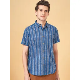 YU by Pantaloons Opaque Striped Cotton Casual Shirt-picture-27