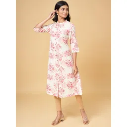 YU by Pantaloons Women Floral Printed A-Line Kurta-picture-19