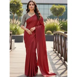 YUGAVEERAA Satin Saree-picture-10