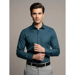 Yugnik Smart Spread Collar Slim Fit Formal Shirt-picture-31