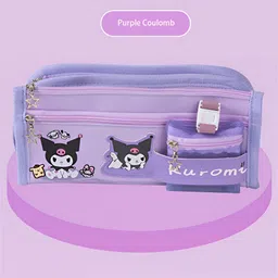 yumi Kuromi Pencil Case Pencil Marker Holder Pencil Bag For Children Women Kids Multi-Compartment Pencil Case for School, Office & Kids’ Desk Organizer Art Polyester Pencil Box-picture-28