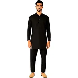 yuneek SWAS Mens Cotton Kurta Payjama Set | Cord Set Style | Full Sleeve with Pockets-picture-37