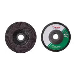 YURI 100 mm Diameter A120 Grit Brown & Green Circular Flap Disc-picture-19