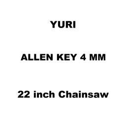 Yuri Allen Key 4 mm Spare for 22 inch (558 mm) Chainsaw-picture-38