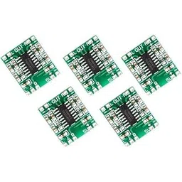 YUTH TRADING COMPANY (Pack of 5) PAM 8403 Amplifier Board Kit 5v Aamplifier Board 2 Channels 3W Dual Channel Stereo Mini Class D Digital Audio Power Amplifier Board-image-20