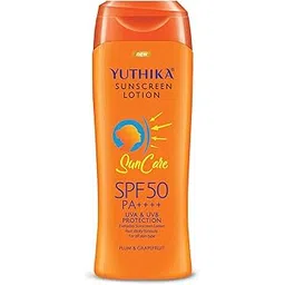 Yuthika Sunscreen Lotion SPF 50 PA+++ | 300ml | High Protection | Non-Greasy Formula | UVA & UVB Defense | For All Skin Types-picture-46