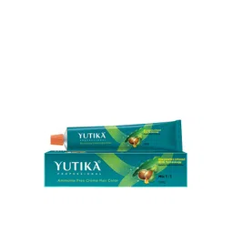 YUTIKA Beige Professional Nourishing Creme Hair Color - 100gm - Light Golden Brown-picture-40