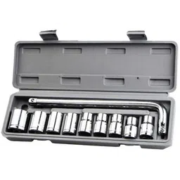 yuv Aiwa 10 Pieces Hand Tools Wrench Set Spanner Set Tool Kit Socket Set-picture-13