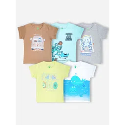 YUV Kids 5 Printed Applique T-shirt-picture-25