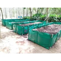 YUVAGREEN HDPE UV Stabilize Imported Vergin Fabric Agro Vermi Compost Making Bed Olive Green (Green, 16ftx4ftx2ft)-picture-10