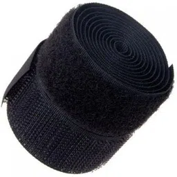 yuvi creations hoop and loop roll (Black 20mm width - 5 m length) Sew-on Velcro-picture-19