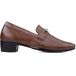 yuvrato baxi Men's 2 Inch Heel Height Increasing Moccasin Loafer Shoes-picture-13