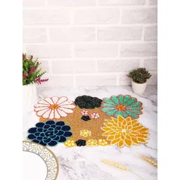 YWULY Yellow & Blue Embellished Dining Table Beaded Placemats-picture-40