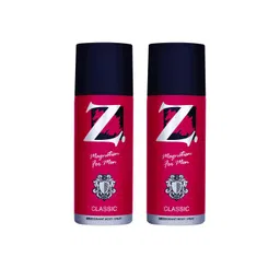 Z-MAGNETISM FOR MEN Classic Set Of 2 Long Lasting Deodorant Body Spray -150ml(100g) Each-picture-12