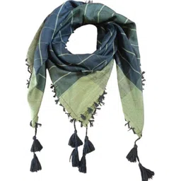 z r m store Checkered Polycotton Men Black, Beige Fancy Scarf, Scarf, Stole, Faux Turtleneck Neck Cover-picture-15