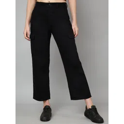 Zaahii Women Straight Fit High-Rise Mildly Distressed Jeans-picture-34