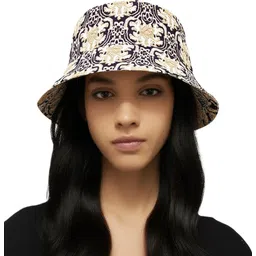 ZACHARIAS Women's Fishermen Cotton Printed Bucket Cap Hat-picture-10