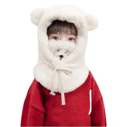 Zacharias Kids Woollen Balaclava Cap with Mask-picture-34