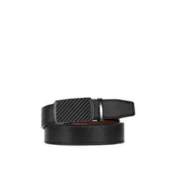 Zacharias Men Black Leather Belt-picture-13