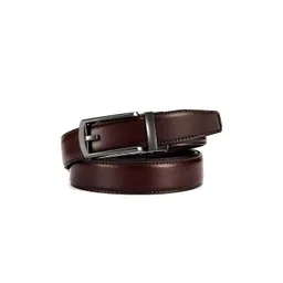 Zacharias Textured Wide Leather Belt-picture-36