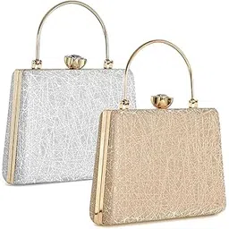 zaib Bridal Clutch for Women – Elegant Evening Purse, Wedding Accessories, Satin Shoulder Bag for Brides, Bridesmaids, Formal Occasions, Prom, and Cocktail Parties-picture-18