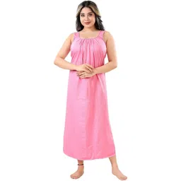 Zairra Round Neck Maxi Nightdress-picture-10