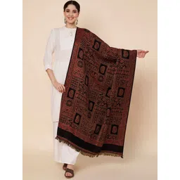 Zamour Women Ethnic Motifs Woven Design Shawl-picture-28