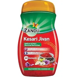 Zandu Kesari Jivan – Ayurvedic Immunity Booster for Adults and Elders, Builds Energy, Strength & Stamina, Strengthens Bones, Enriched Revitalizer, 900g-image-9