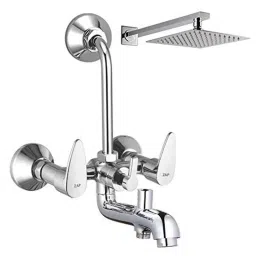 ZAP BRE3 Brass 3 In 1 Wall Mixer with Overhead Shower System Set-picture-24