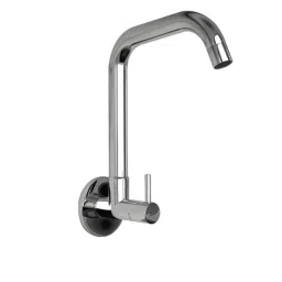 ZAP Elixir Brass &a; Stainless Steel L Bend Spout Kitchen Sink Tap-picture-17